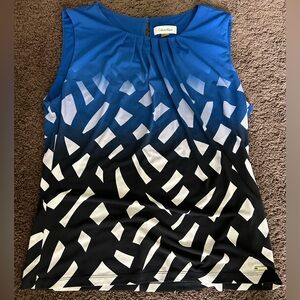 Women’s Calvin Klein sleeveless blouse